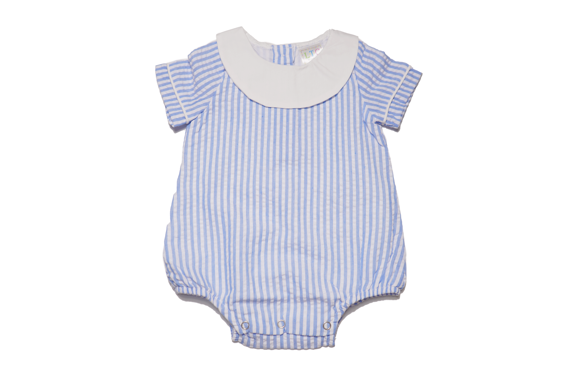 Unisex Short Sleeve Bishop Bubble