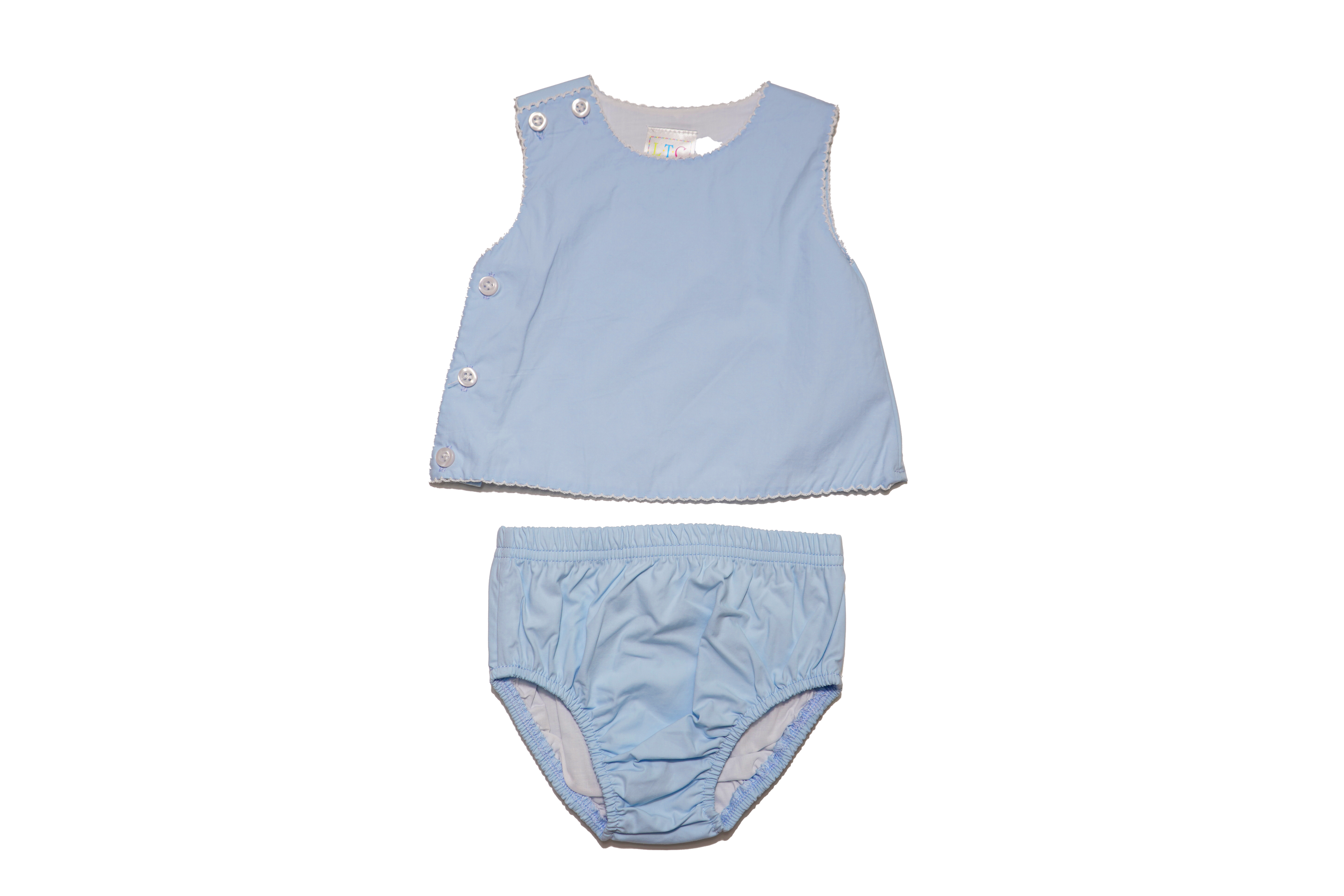 Vintage Bloomer Set with Crochet