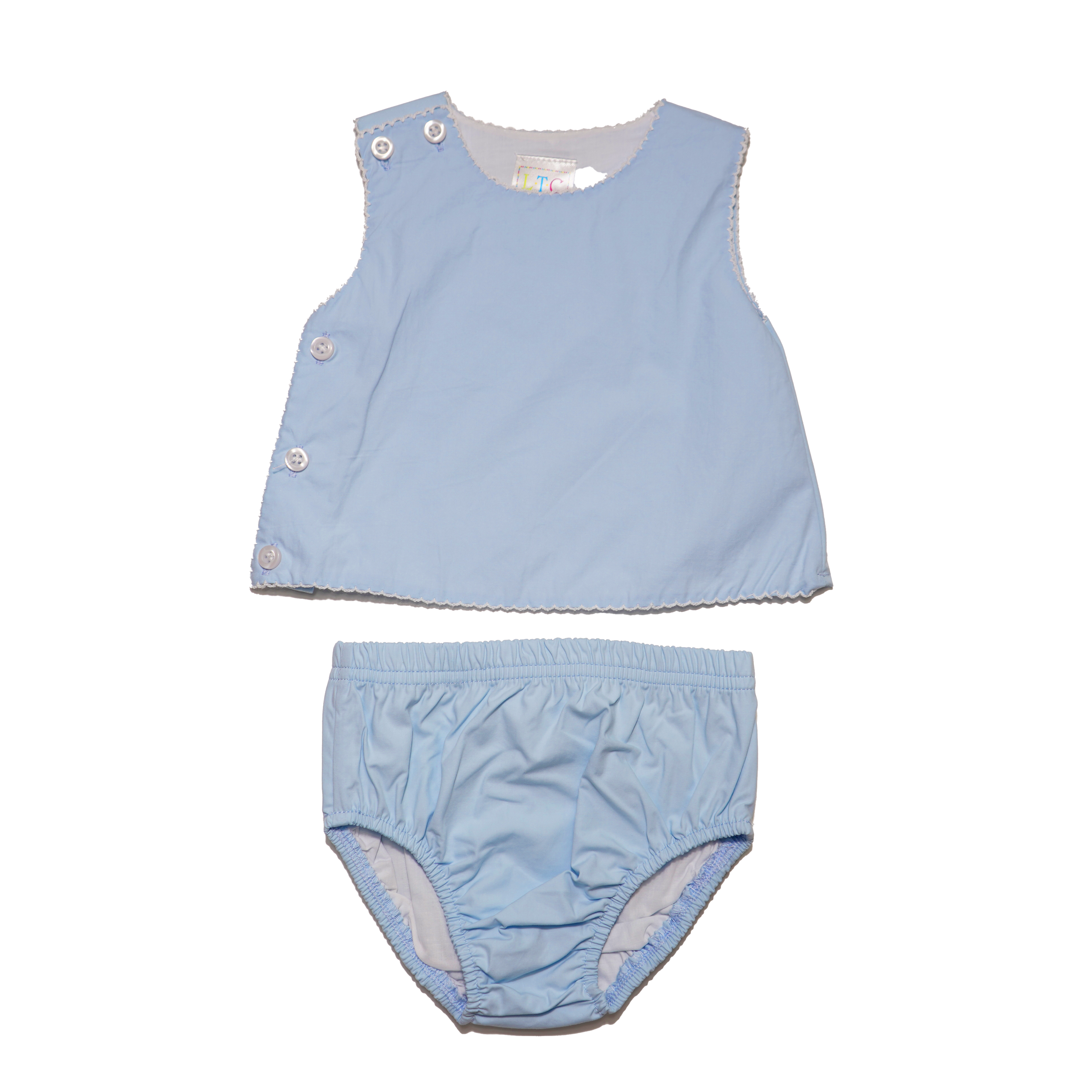 Vintage Bloomer Set with Crochet