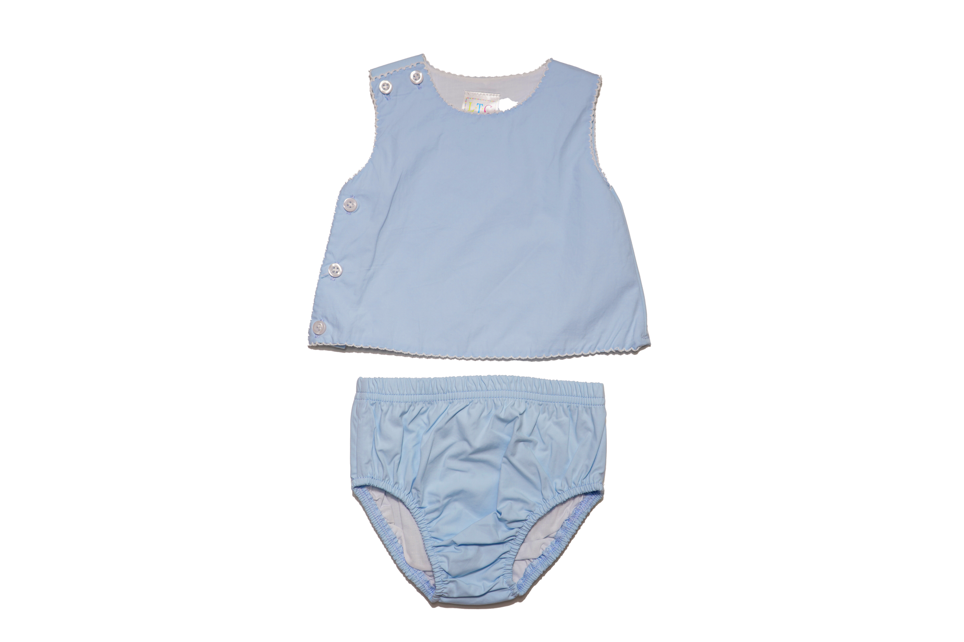 Vintage Bloomer Set with Crochet