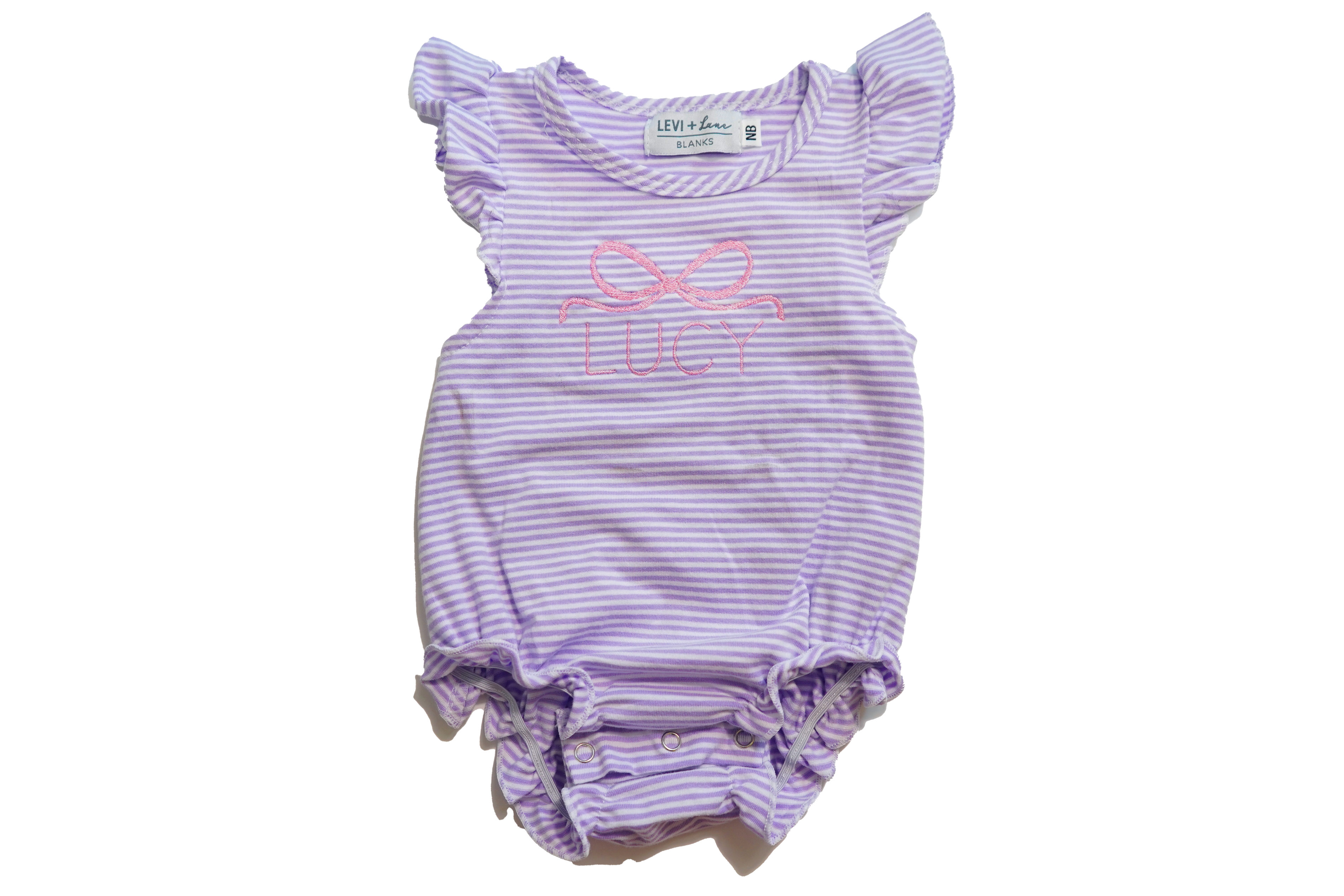 Girls Knit Flutter Sleeve Bubble