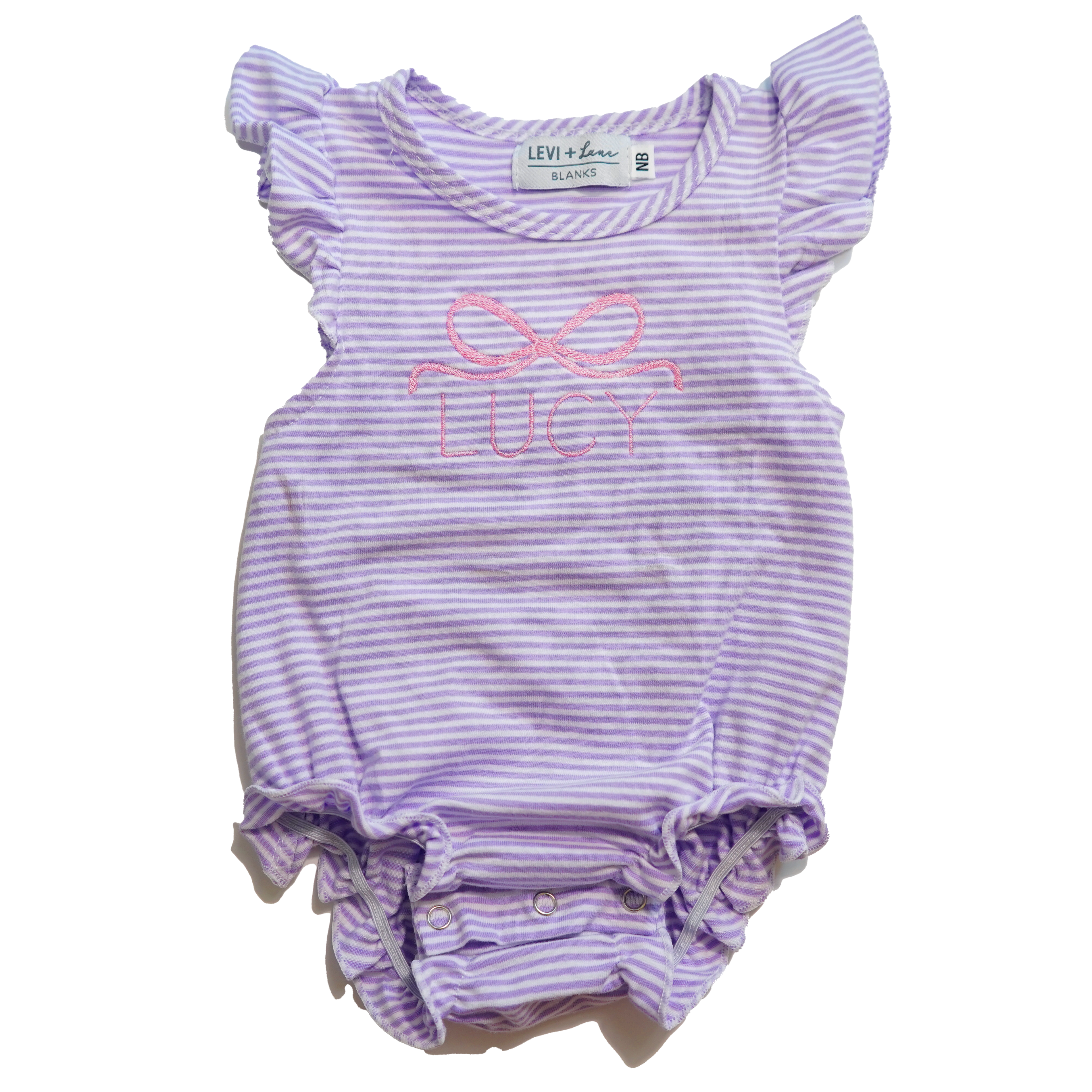 Girls Knit Flutter Sleeve Bubble