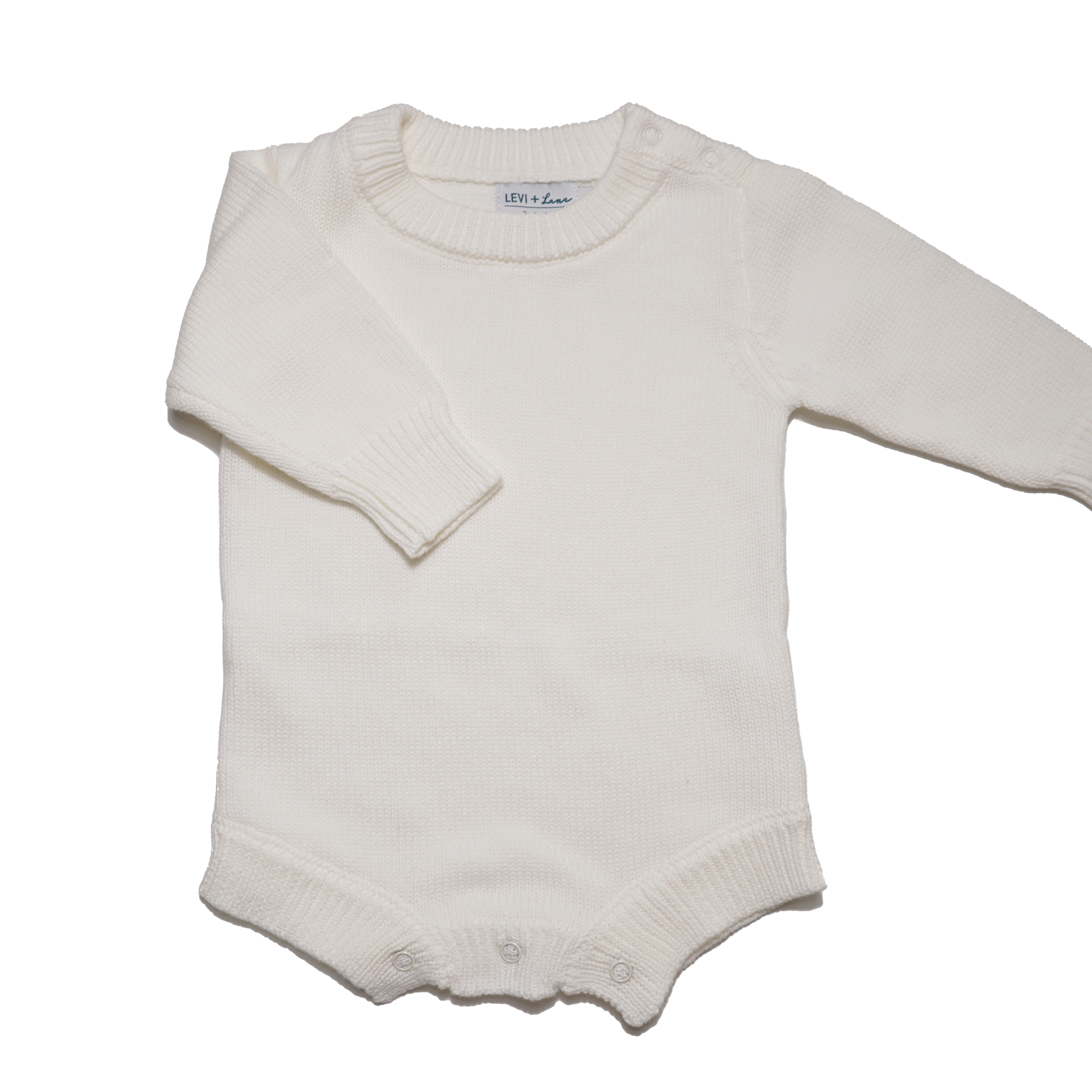 Long Sleeve Knit Romper