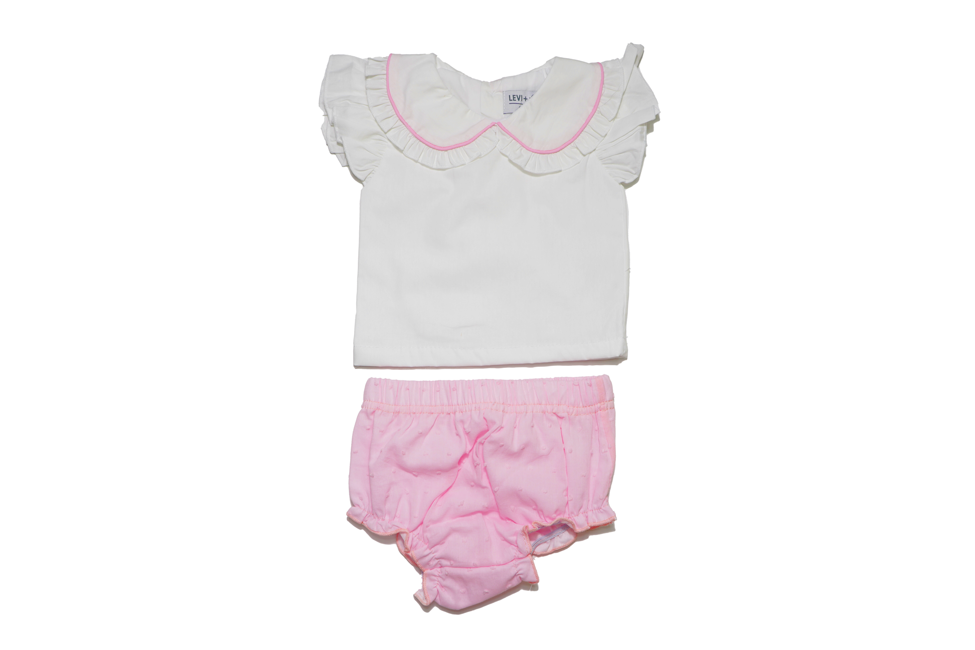 Swiss Dot Diaper Set