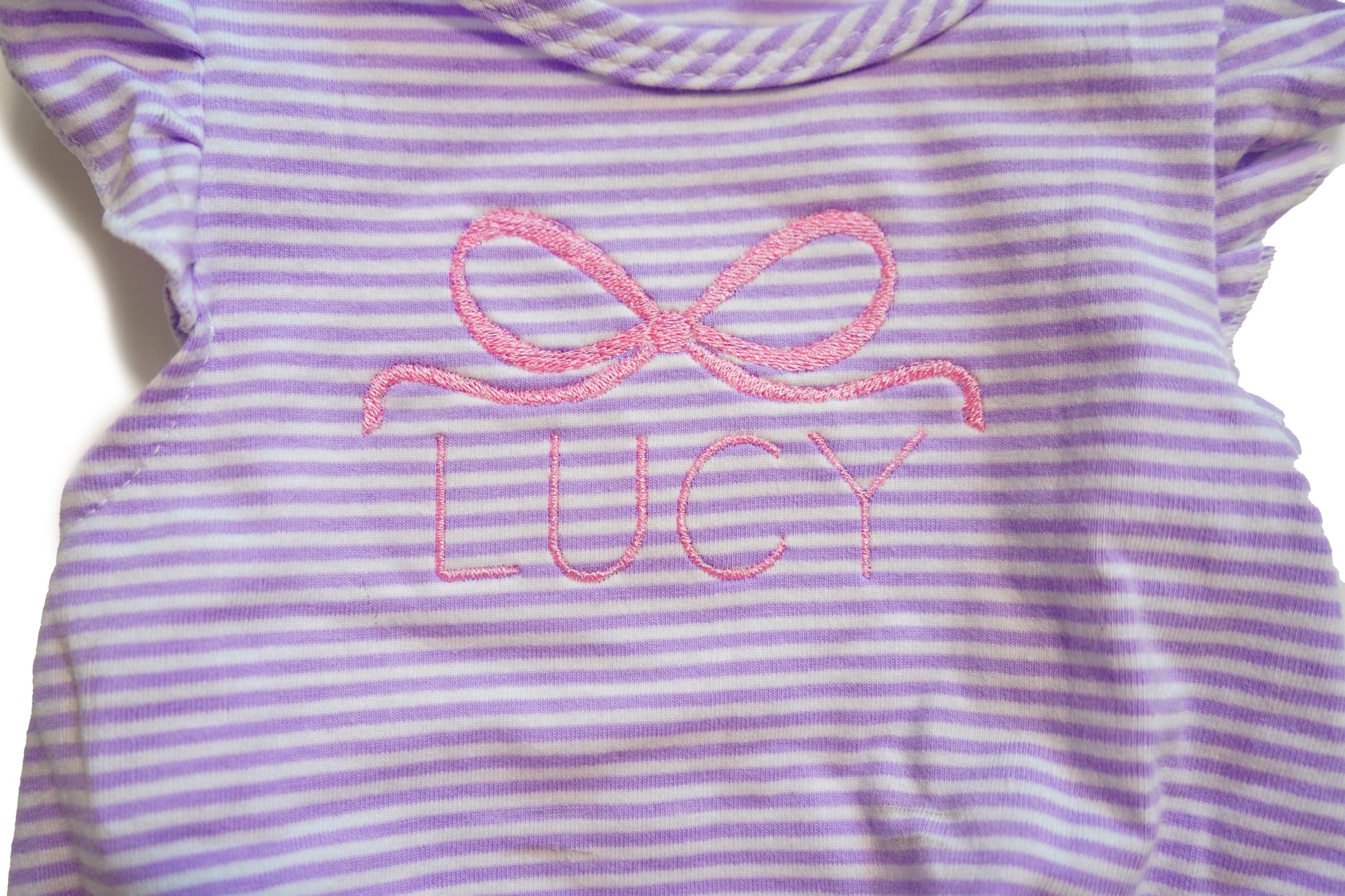 Girls Knit Flutter Sleeve Bubble