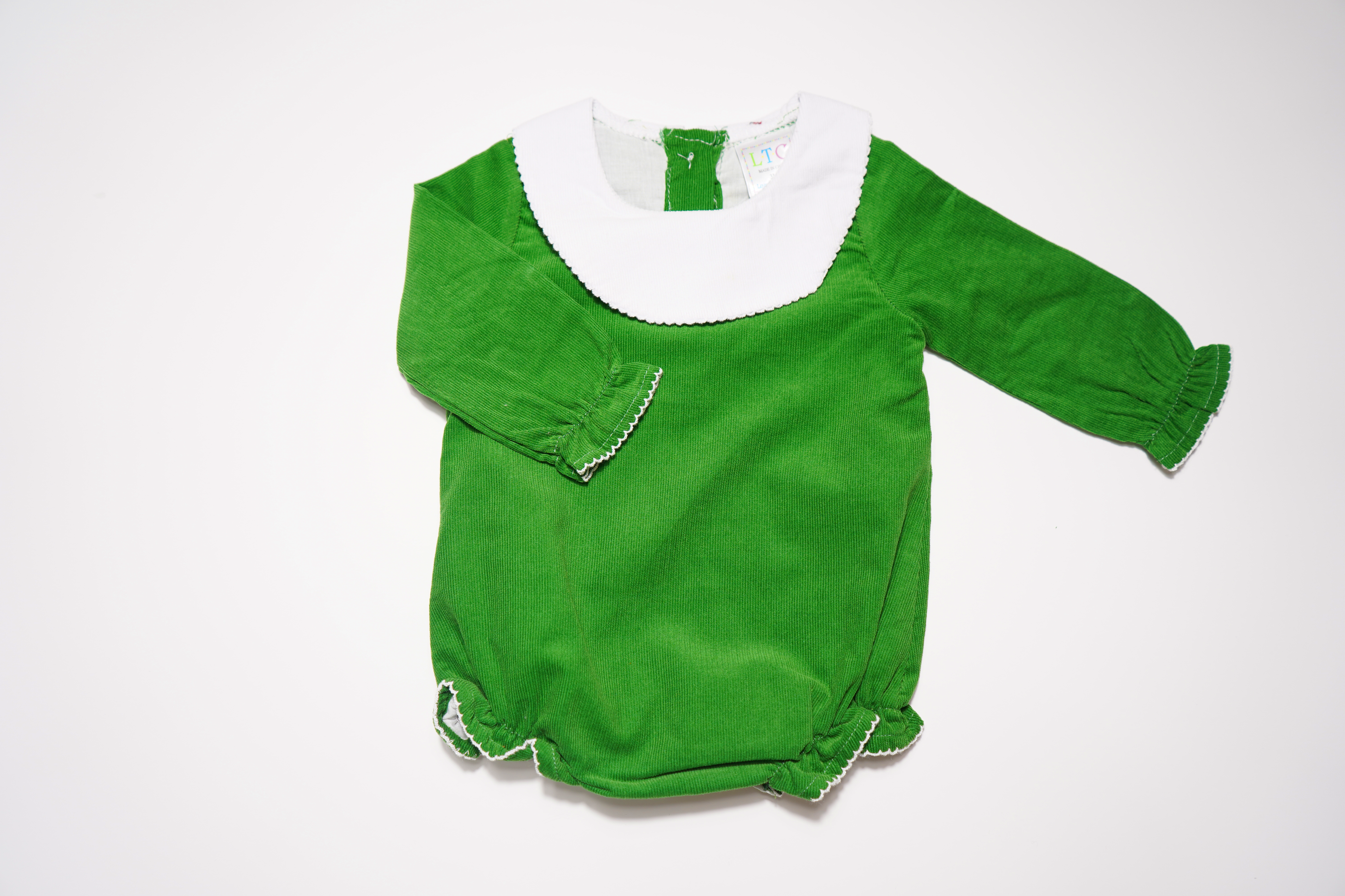 Girls Long Sleeve Bishop Bubble