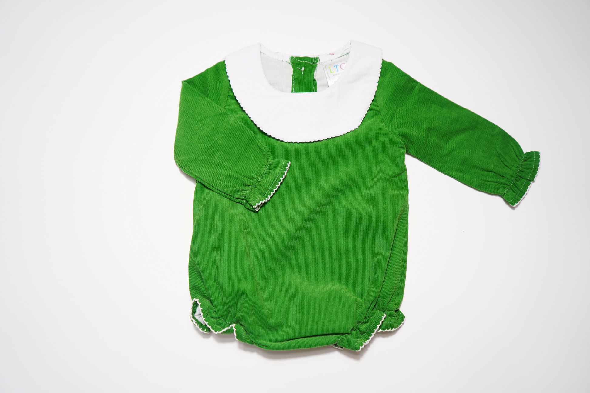 Girls Long Sleeve Bishop Bubble