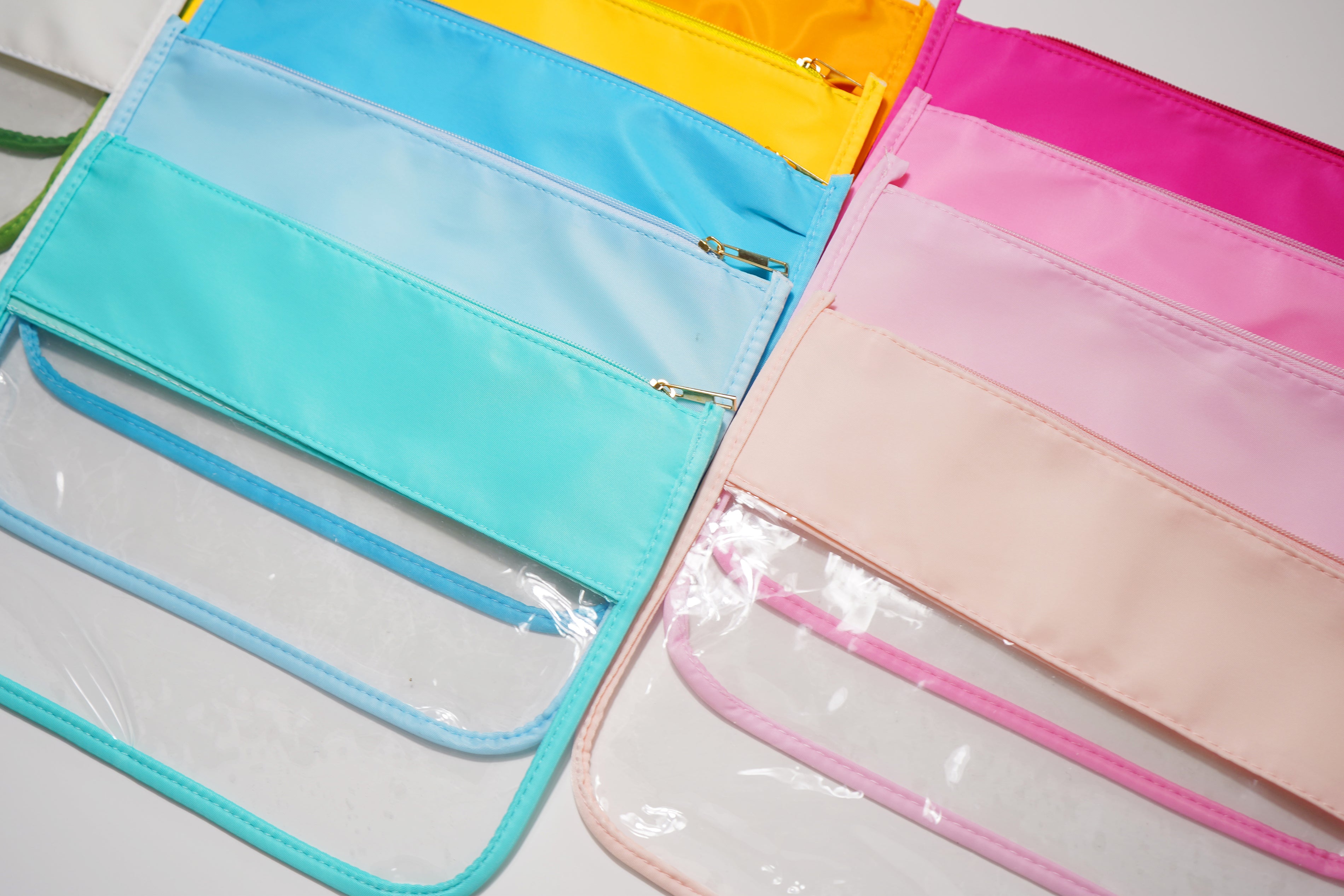 Clear Zipper Pouch Nylon Bag