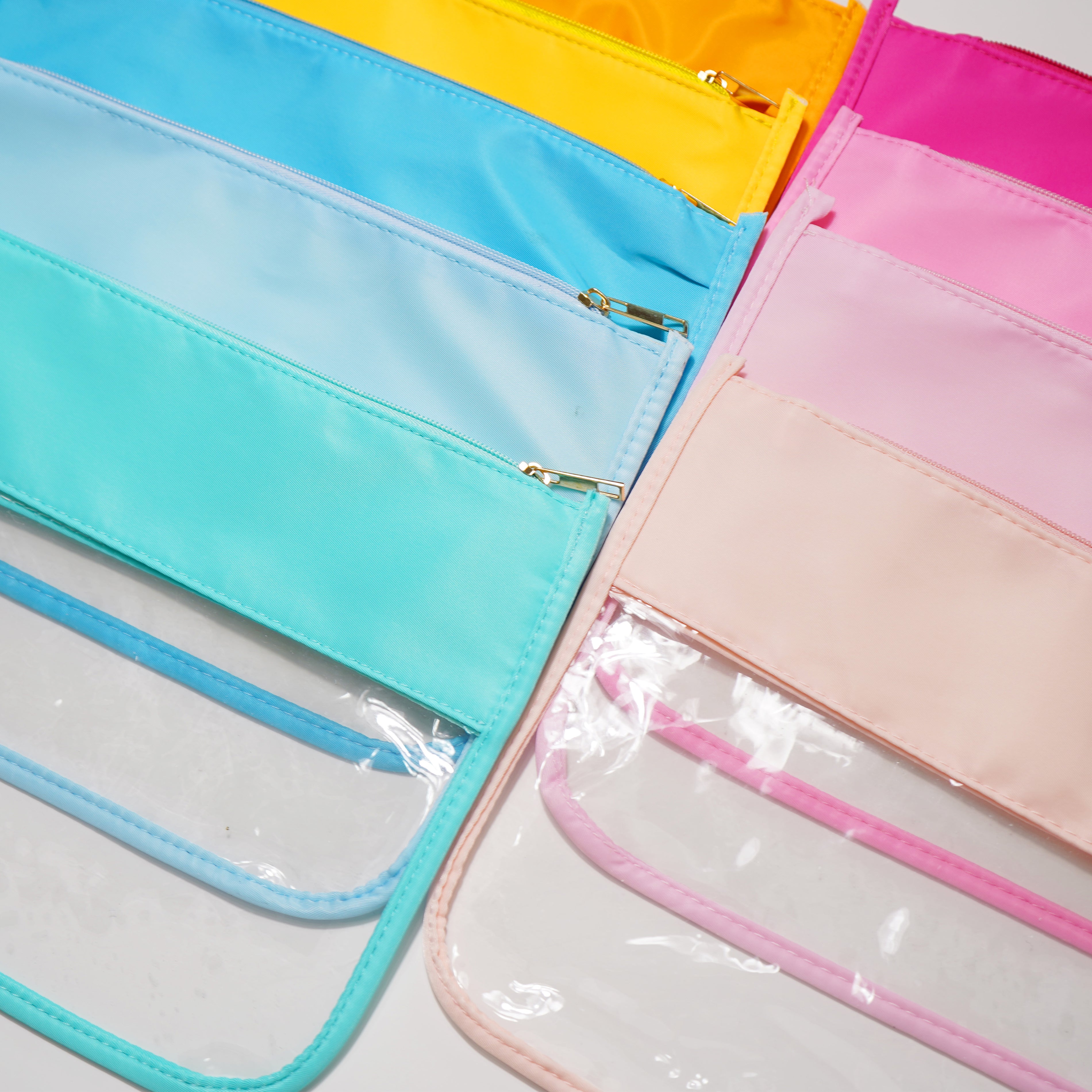 Clear Zipper Pouch Nylon Bag